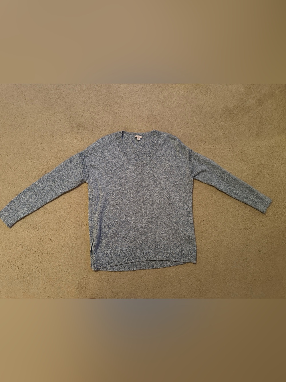 Gap Sweater - Blue Marled Heather